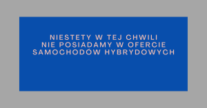 samochody hybrydowe