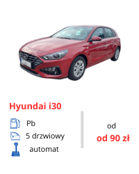 Hyundai I30 Automat Wynajem
